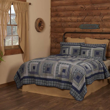 Columbus Queen Quilt 90Wx90L VHC Brands - The Fox Decor
